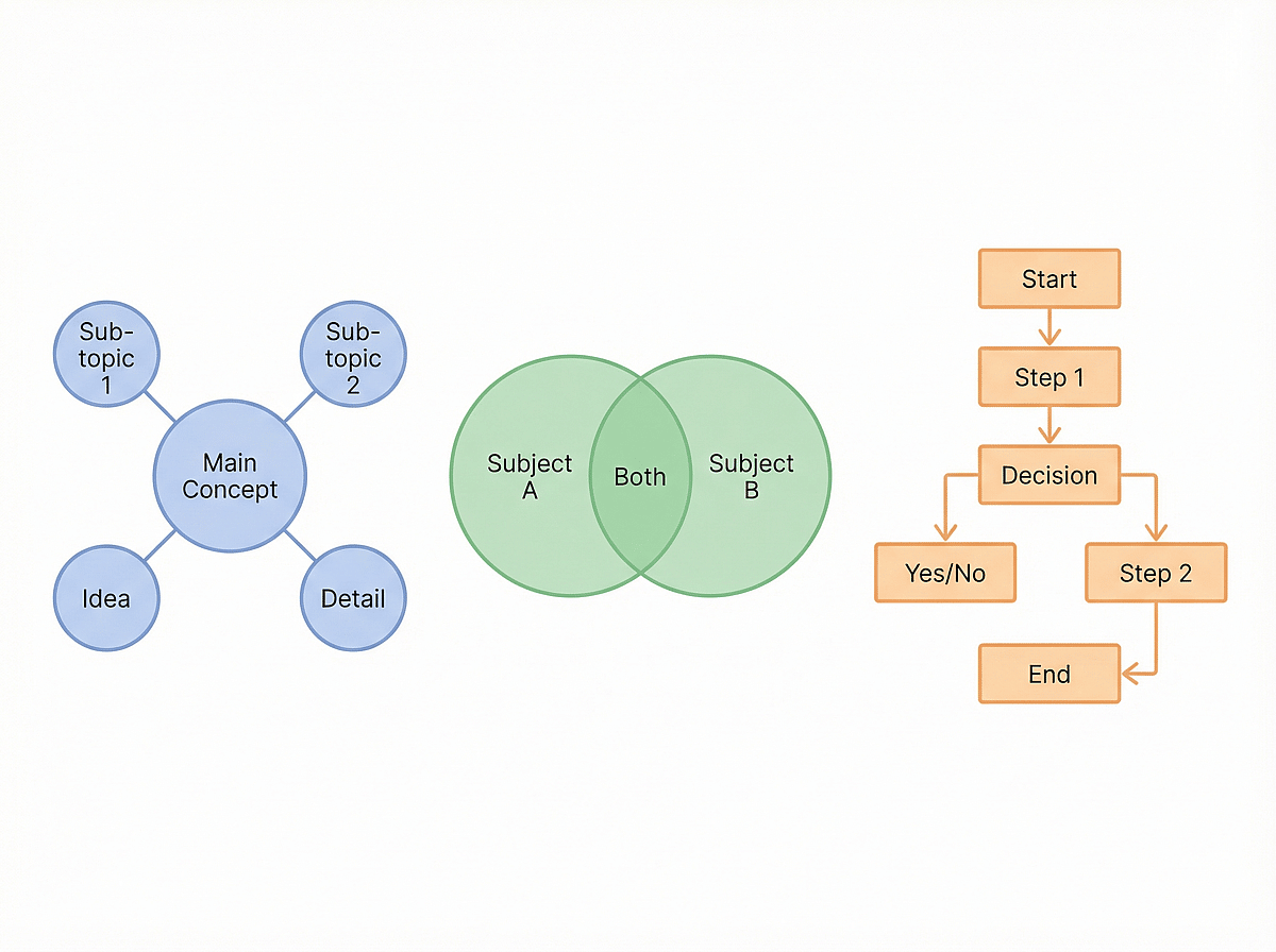 Multiple Graphic Organizer Templates